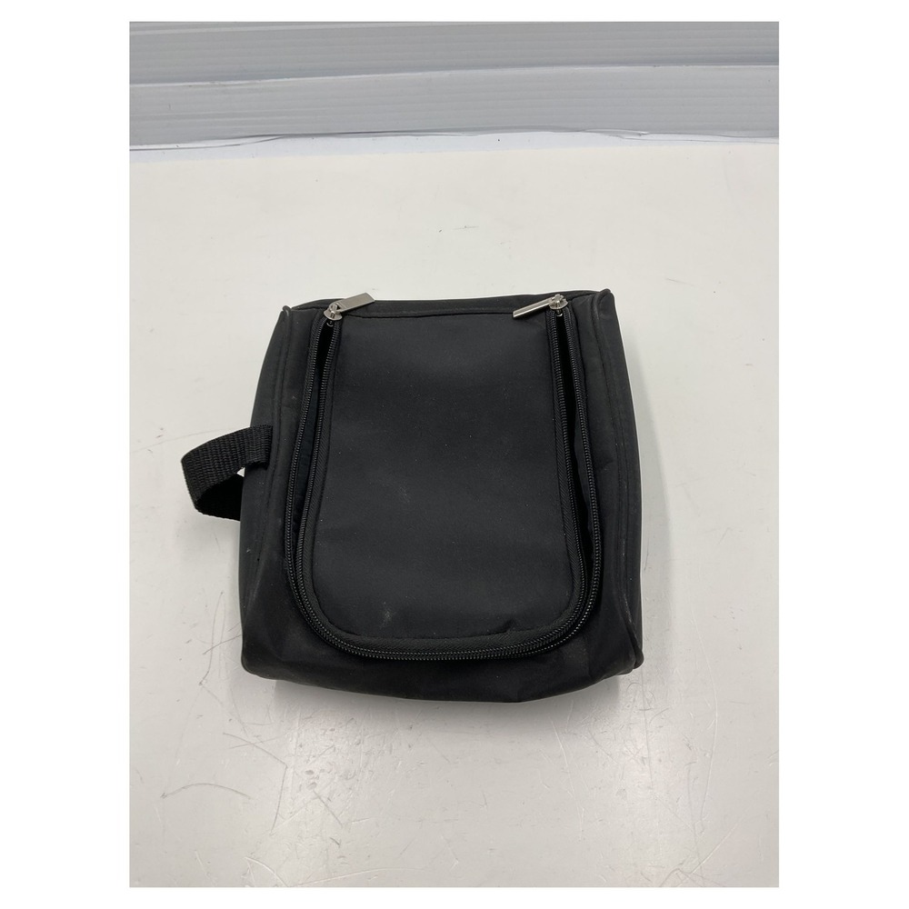 Black Hanging Toiletry Bag Travel Cosmetic Makeup Case Organizer Nylon New‎